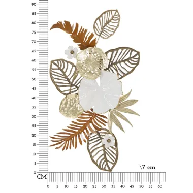 Panel ze stali Bouquet 50,8x7x87 cm